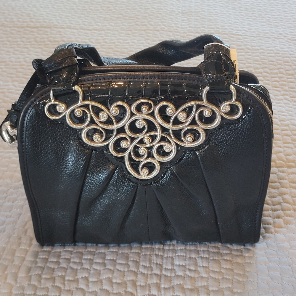 NWT Brighton Black Leather Purse